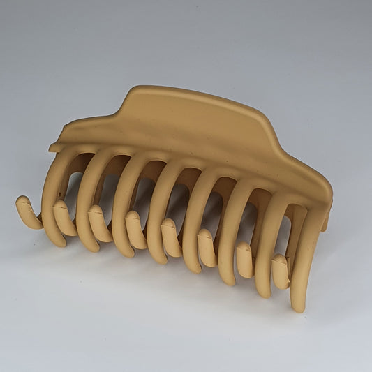 Haarklem mat beige - Large