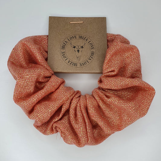 Scrunchie 'Shine Coral'
