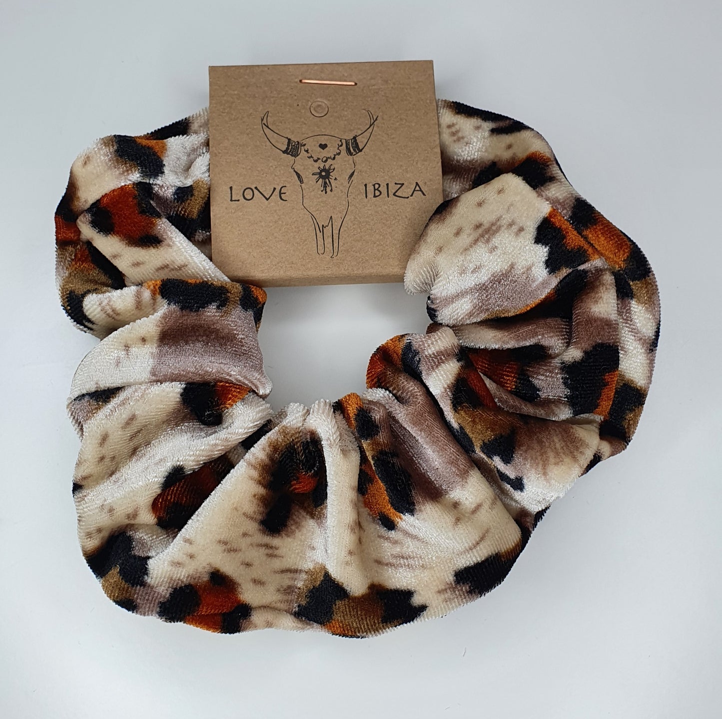 Scrunchie Fluweel 'Polar'
